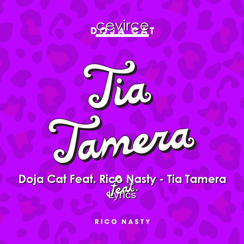 Tia Tamera Doja Cat Feat Rico Nasty