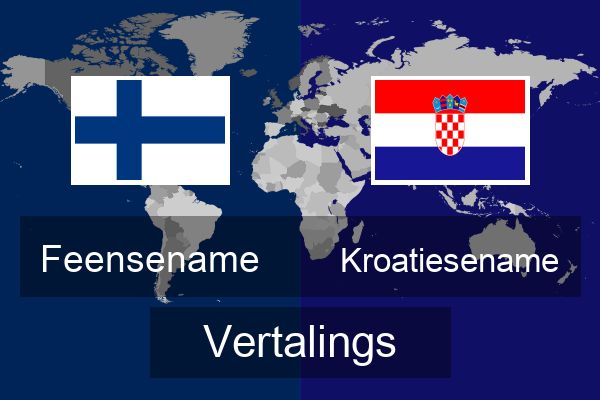  Kroatiesename Vertalings