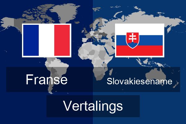  Slovakiesename Vertalings