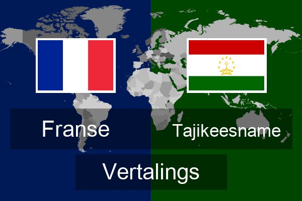  Tajikeesname Vertalings
