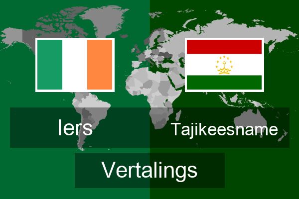  Tajikeesname Vertalings