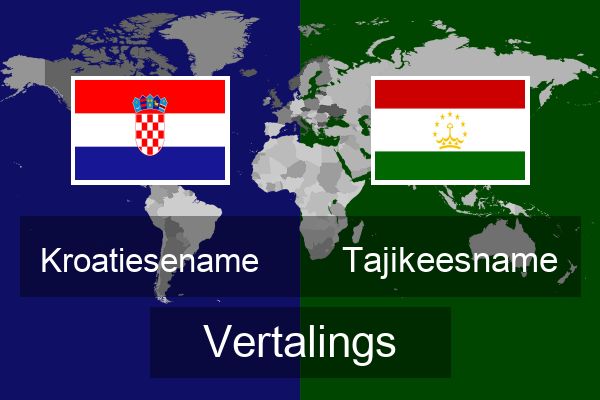  Tajikeesname Vertalings