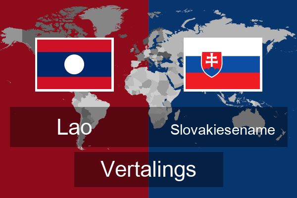  Slovakiesename Vertalings