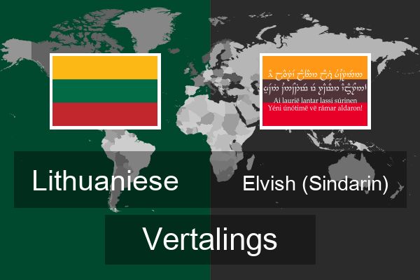  Elvish (Sindarin) Vertalings