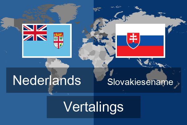  Slovakiesename Vertalings