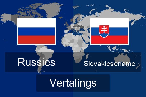  Slovakiesename Vertalings