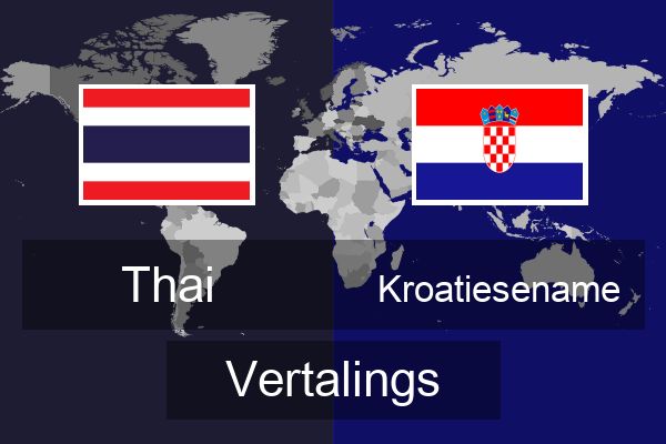  Kroatiesename Vertalings