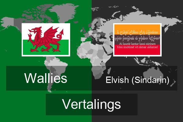  Elvish (Sindarin) Vertalings
