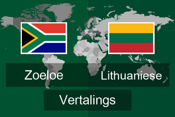  Lithuaniese Vertalings