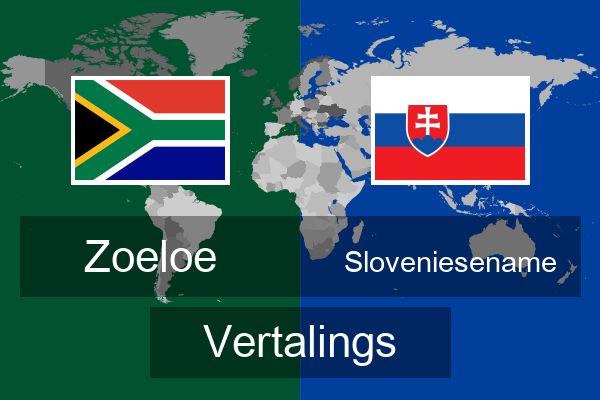  Sloveniesename Vertalings