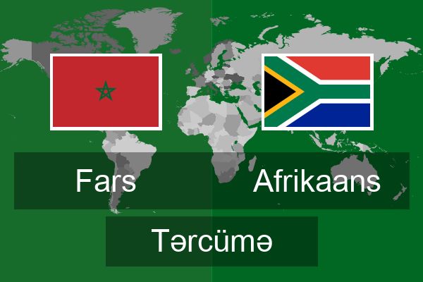  Afrikaans Tərcümə