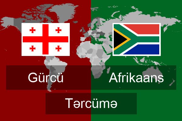  Afrikaans Tərcümə