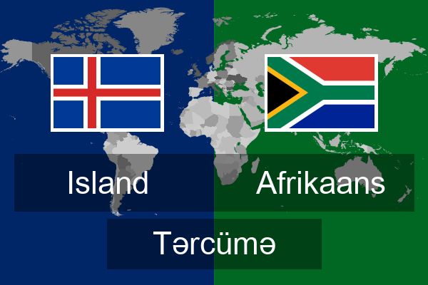  Afrikaans Tərcümə