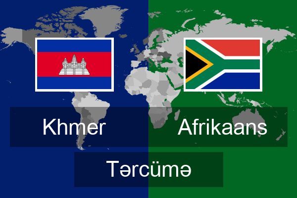  Afrikaans Tərcümə