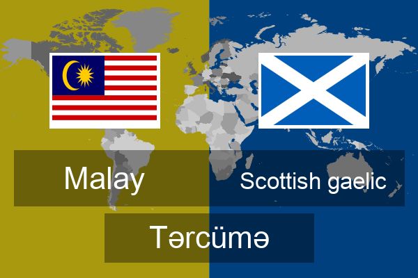  Scottish gaelic Tərcümə