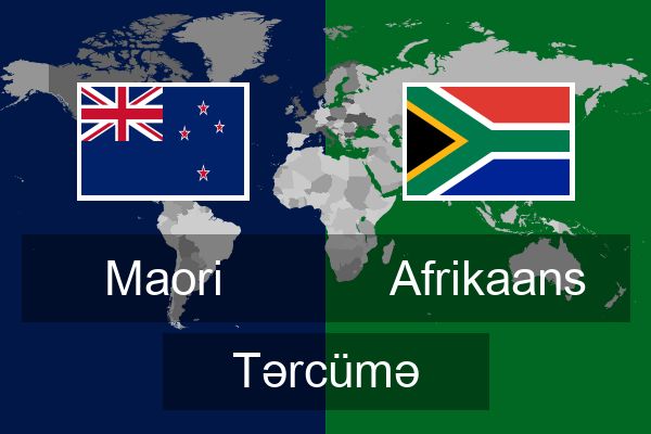  Afrikaans Tərcümə