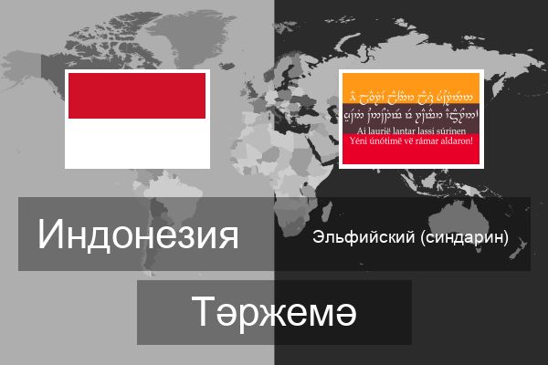  Эльфийский (синдарин) Тәржемә