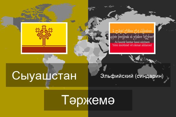  Эльфийский (синдарин) Тәржемә