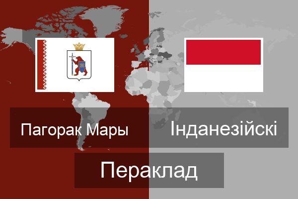  Інданезійскі Пераклад