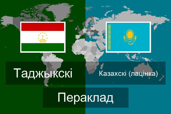  Казахскі (лацінка) Пераклад