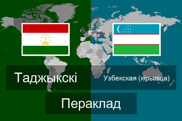  Узбекская (кірыліца) Пераклад