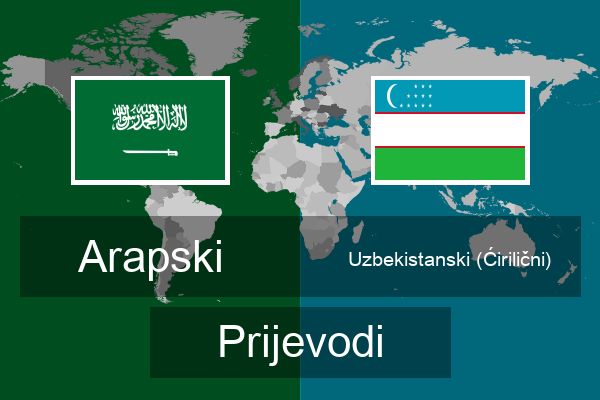  Uzbekistanski (Ćirilični) Prijevodi