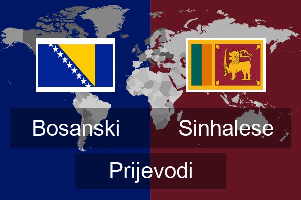  Sinhalese Prijevodi