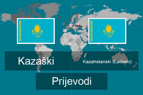  Kazahstanski (Latinski) Prijevodi