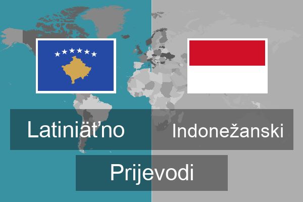  Indonežanski Prijevodi