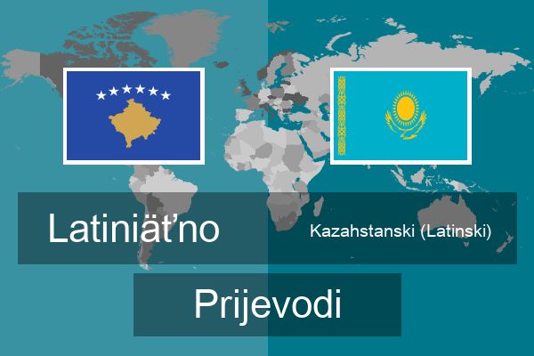  Kazahstanski (Latinski) Prijevodi