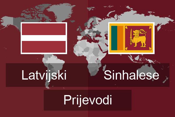  Sinhalese Prijevodi