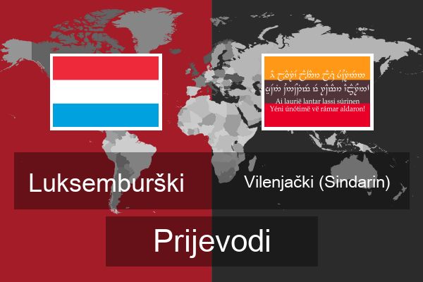  Vilenjački (Sindarin) Prijevodi