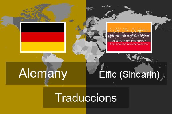  Èlfic (Sindarin) Traduccions