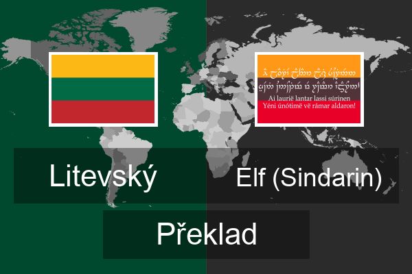  Elf (Sindarin) Překlad