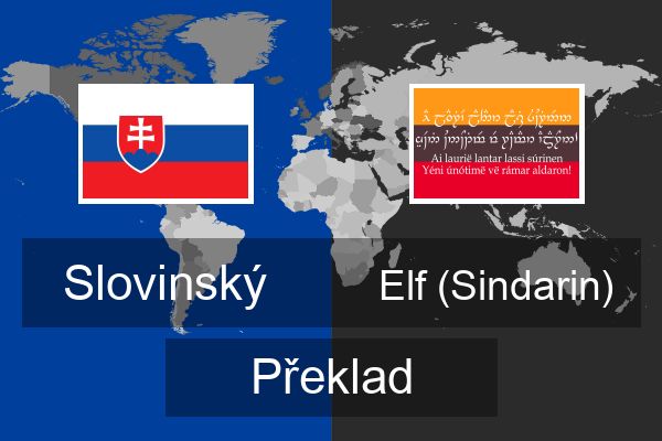  Elf (Sindarin) Překlad