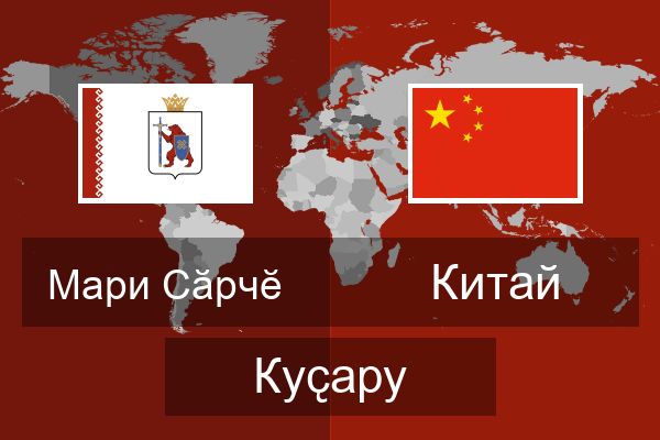  Китай Куҫару