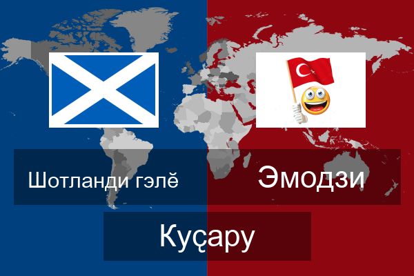  Эмодзи Куҫару