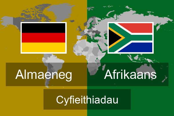  Afrikaans Cyfieithiadau