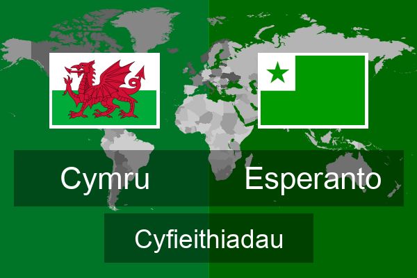  Esperanto Cyfieithiadau