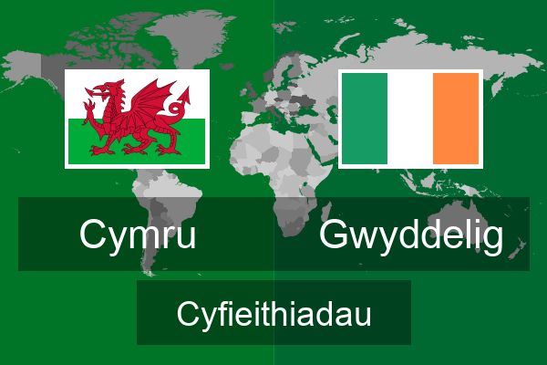  Gwyddelig Cyfieithiadau