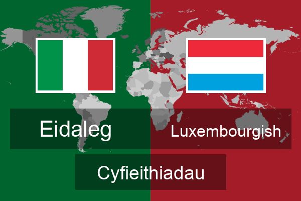  Luxembourgish Cyfieithiadau