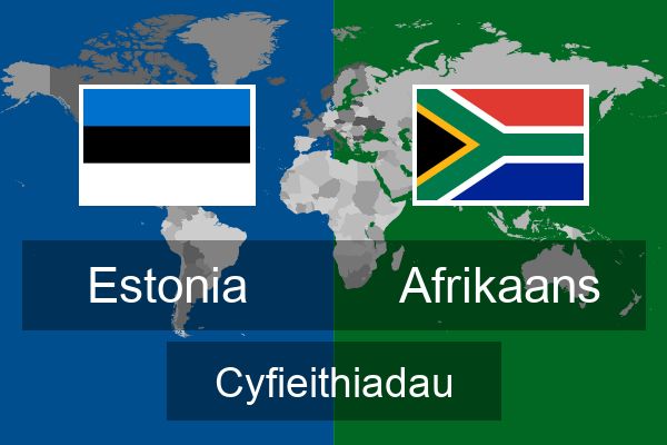  Afrikaans Cyfieithiadau