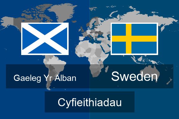  Sweden Cyfieithiadau
