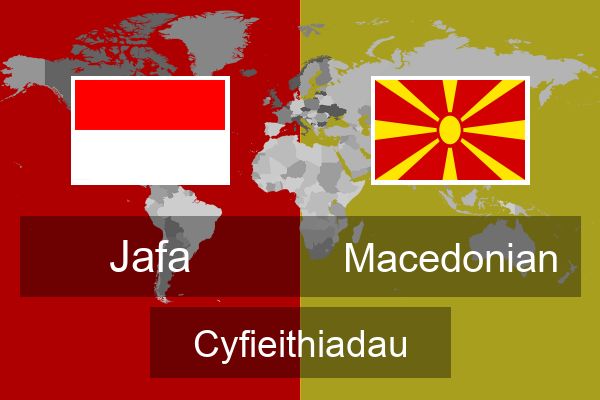  Macedonian Cyfieithiadau