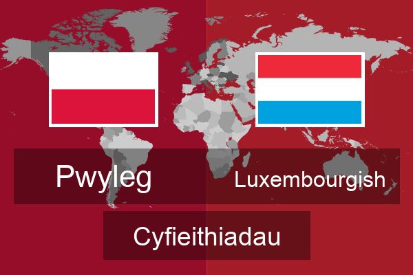  Luxembourgish Cyfieithiadau