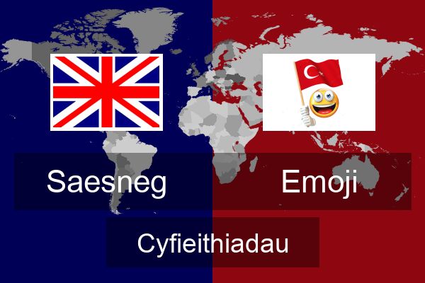  Emoji Cyfieithiadau