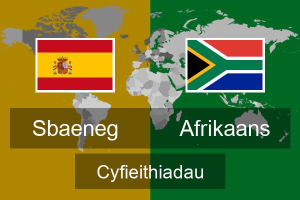  Afrikaans Cyfieithiadau