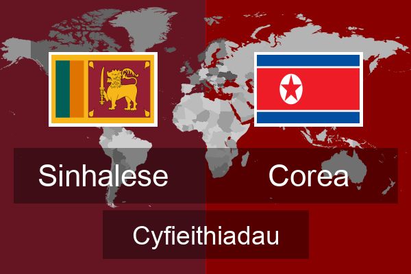  Corea Cyfieithiadau