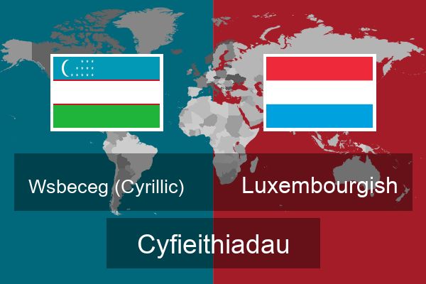  Luxembourgish Cyfieithiadau