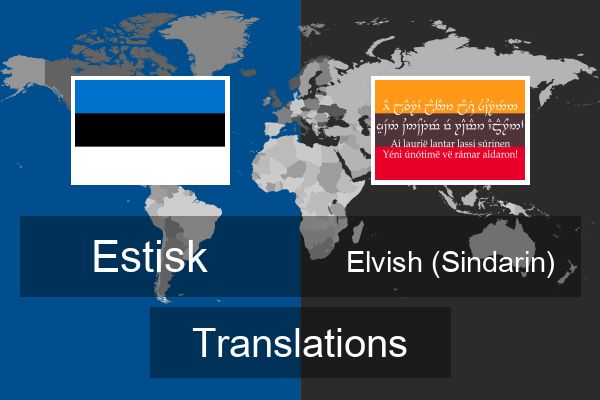  Elvish (Sindarin) Translations